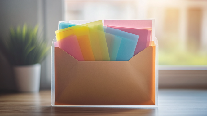 Descubra 7 Vantagens do Envelope Transparente para Organizar