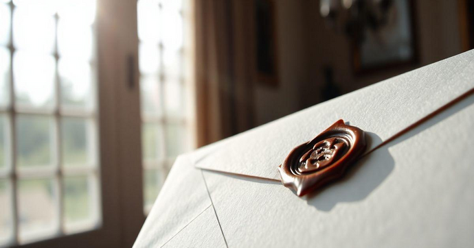 Envelope com Lacre: Segurança e Estilo