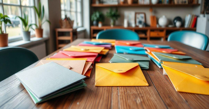 Envelopes adesivados: 7 dicas para usar com criatividade