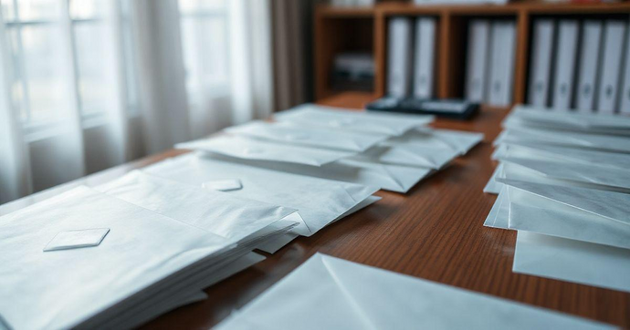 Envelopes transparentes: a solução ideal para organização e apresentação de documentos
