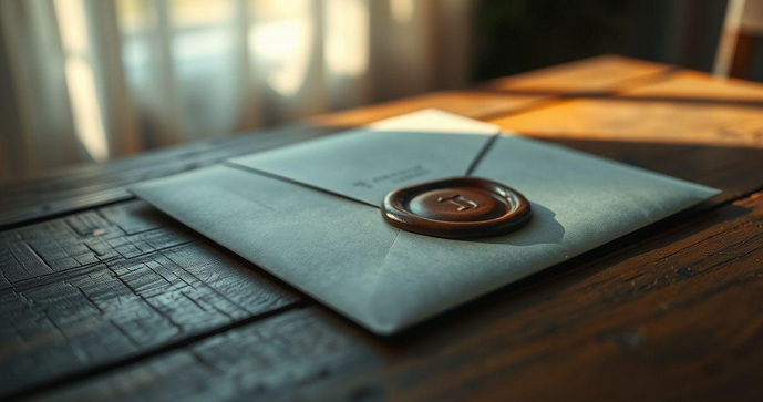 Envelope com lacre de segurança garante proteção e privacidade em suas correspondências