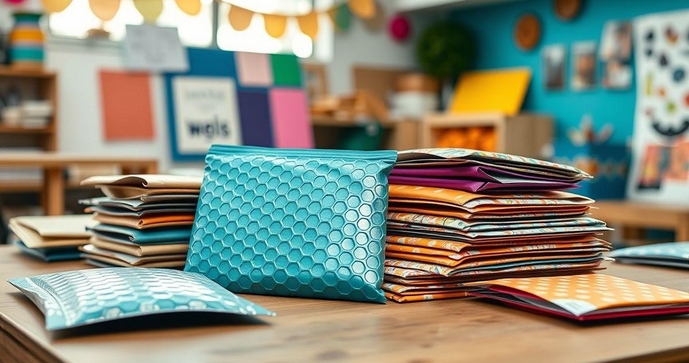 Como criar um Envelope bolha personalizado para sua marca