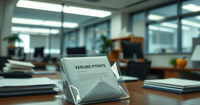 Envelope transparente como a solução ideal para organização e apresentação