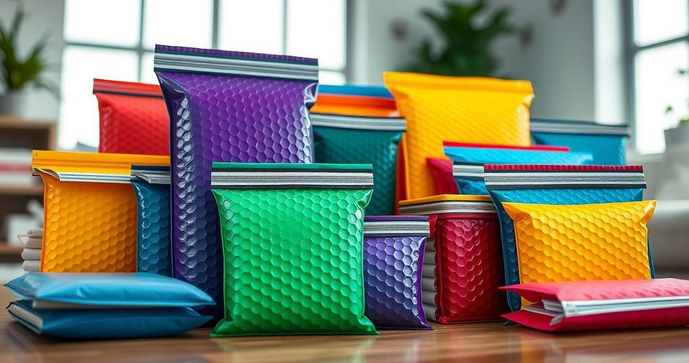 Envelope bolha personalizado como uma solução de embalagem segura e atrativa