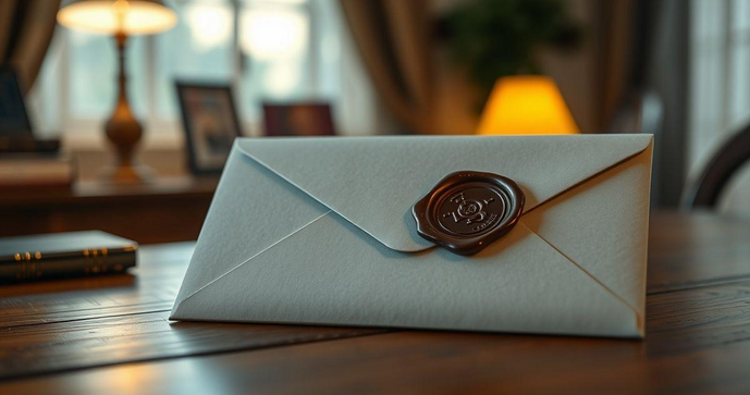 Envelope com lacre: a escolha certa para segurança e estilo