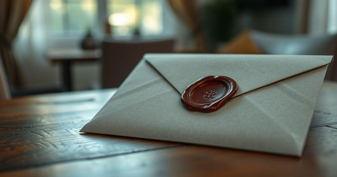 Envelope com lacre garante: Como garantir a segurança e estilo na sua correspondência