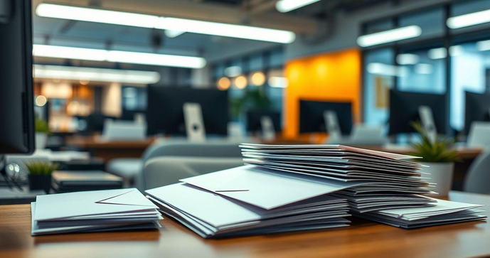 Envelope impresso personalizado como impulsionar sua marca