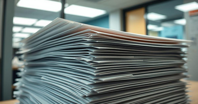 Envelope plástico ideal para proteção e armazenamento de documentos