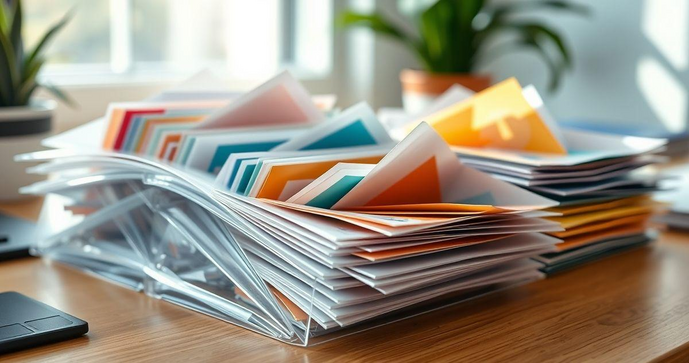 Envelopes transparentes: descubra como utilizá-los de forma criativa e prática