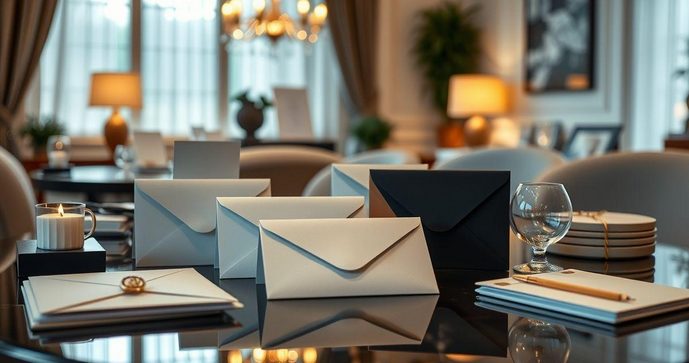 Envelopes personalizados para eventos únicos e memoráveis